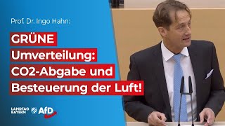 GRÜNE Umverteilung CO2Abgabe und Besteuerung der Luft [upl. by Malachy]