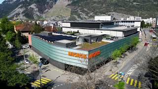 DUCO  Migros Supermarkt in Chur mit Schallschutzlösung [upl. by Meier]