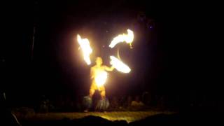 Firedancers in Hawaii [upl. by Swerdna]