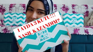 ÜCRETSİZ MAYIS AYI DENE BUNU KUTU AÇILIMI1 AYDA 3 KUTU NASIL KAZANDIMŞAHANE ÜRÜNLER ÇIKTI [upl. by Thurman]