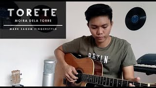 quotToretequot by Moira Dela Torre Fingerstyle Guitar Cover by Mark Wilson Sagum Free Tabs [upl. by Ayamat]