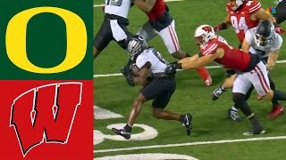 Oregon Ducks vs Wisconsin Badgers Game Today Highlights  2024 College Football Highlights [upl. by Odrarej]