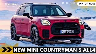 NEW MINI Countryman S ALL4 ALL4 in JCW Trim Review OffRoad Performance amp Rugged Style [upl. by Annayar]