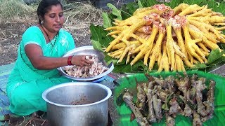 Country CHICKEN LEG LEG Gravy Andra Style  Unseen Chicken Soup Recipe Prepared By Aunty [upl. by Erbua753]