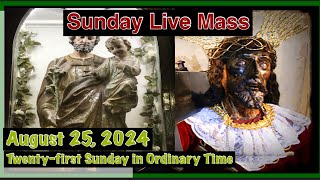 Quiapo Church Live Sunday Mass Today August 25 2024 [upl. by Fernande]