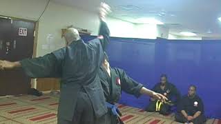 KINDAI GOSHINDO KEMPO JU JUTSU KINFE DEFENSE [upl. by Bred]