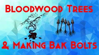 Runescape Bloodwood tree guide Making bakriminel bolts [upl. by Tressa]