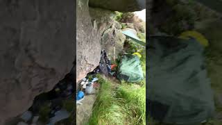 Cliff side Tarp and Bivy [upl. by Natrav861]