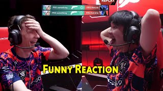 Funny Reaction from PRX smth and Mindfreak After SheriffOnly 1v2 Clutch vs RRQ Monyet [upl. by Alue921]