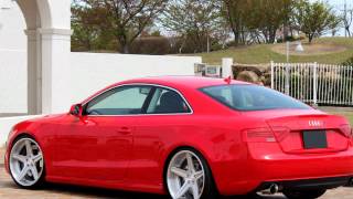 absolute EXL ultra CCV wheels and STOPTECH brake kit mounted facelift AUDI A5 [upl. by Loren]