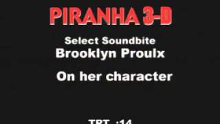 Brooklynn Proulx Piranha 3D Interview [upl. by Sedinoel978]