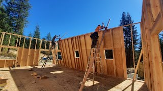 Lukes offgrid cabin build pt1 [upl. by Saint]