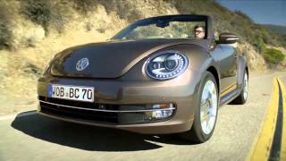 VW Beetle Convertible running footage [upl. by Llirret440]