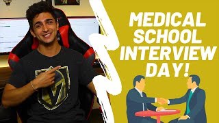 MEDICAL SCHOOL INTERVIEW DAY  tips amp advice [upl. by Eittod]