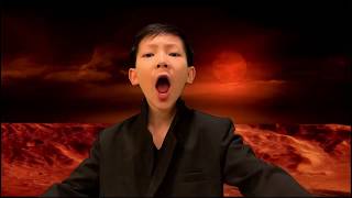 Queen of the Night Aria  The Magic Flute  Mozart boy soprano Emmanuel Tsao age 11 [upl. by Nelg695]