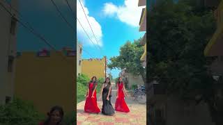 Raso Chamunda new sambalpuri song girl dance group dance shorts cutegirl sambadancers [upl. by Ecinert236]