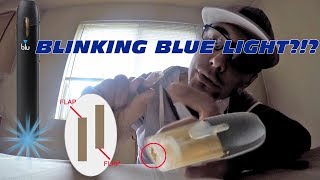 My Blu Blinking Blue Light  Fix it Quick and Easy  Vape How To [upl. by Hastie]