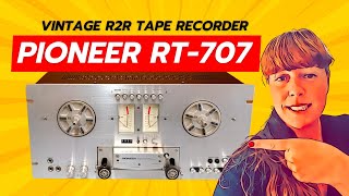 Pioneer RT707 – Refurbished vintage Reel to Reel [upl. by Arihday]