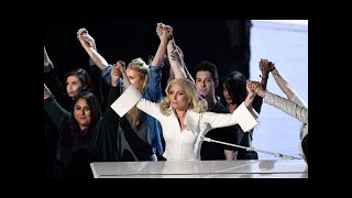 Lady Gaga  Till It Happens To You Live Oscar Performance 2016 [upl. by Ahsiemat]