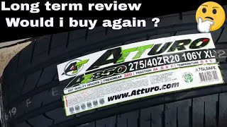 Atturo AZ850 tire long term review [upl. by Akim225]