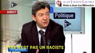 Mélenchon  Zemmour nest pas un raciste cest un brillant intellectuel [upl. by Rapsac]