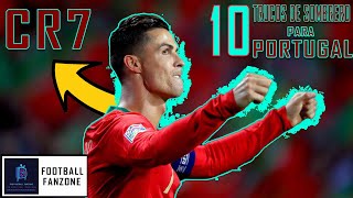 LOS 10 INCREÍBLES HATTRICKS DE CRISTIANO RONALDO PARA PORTUGAL [upl. by Crary79]