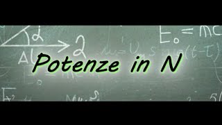 Potenze in N numeri naturali [upl. by Raama]