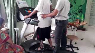 Treadmill training for Hemiplegic patient [upl. by Tilford]