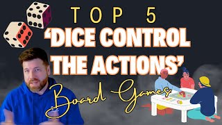 Top 5 Dice Action Board Games [upl. by Hulbert74]