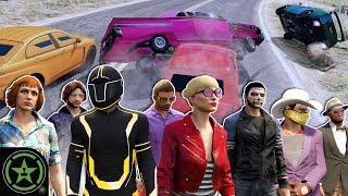 8 Player Offense Defense  GTA V  Lets Play [upl. by Berl366]