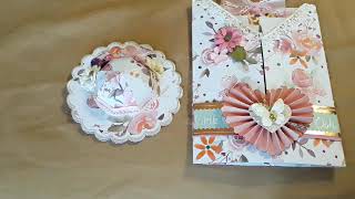 Mothers day inspired 3d hat easel card and trifold [upl. by Aenea]