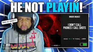 HE NOT PLAYIN WIT EM Boosie Badazz  I Dont Call Phones I Call Shots NBA YoungBoy Diss REACTION [upl. by Newob]