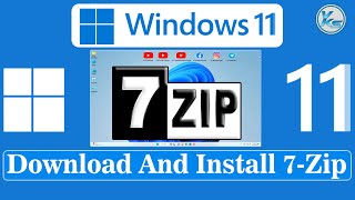 ✅ How To Download And Install 7Zip On Windows 111087 [upl. by Modestine]