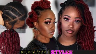 20 Minute CROCHET Faux Locs  EASY Braid Pattern w Indies  Crochet Braids  Mary K Bella [upl. by Aztin]