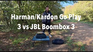 Harman Kardon Go Play 3  JBL Boombox 3 [upl. by Leopold]