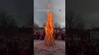 Valborg or Walpurgis Night is a spring festival on April 30th in Europe [upl. by Desberg]