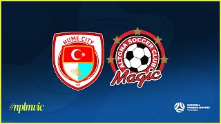 2024 NPLMVIC Round 25 Hume City FC v Altona Magic SC [upl. by Liw]