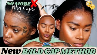 ❌ NO MORE WIG CAPS 🚫 Use These Instead HD Lace Friendly Bald Cap Method  Laurasia Andrea Wigs [upl. by Ayinat]