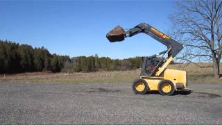 New Holland LS190 SkidSteer Operation Video [upl. by Introc559]