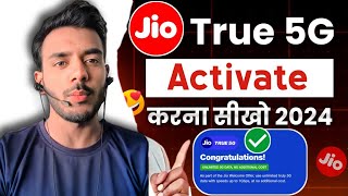 Jio 5g activate kaise kare  how to activate jio 5g free unlimited data  Tech Creator Neeraj [upl. by Notxap]