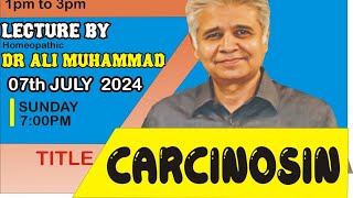 Dr Ali Muhammad  Carcinosin Homeopathy [upl. by Einotna]