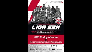 PBB Godoy Maceira vs Mundioma Marín Peixegalego [upl. by Nylsirhc910]