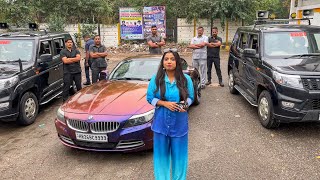 DELHI की शहज़ादी REHANA KIFAYAT की BMW Z4 देखलो SECURITY के साथ😱🔥  80 Lakhs [upl. by Pax]