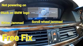 How to reset BMW iDrive  force reboot [upl. by Bills]