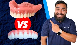 Dentures Are Better Than Dental Implants  Battle of the Bite [upl. by Atterahs]