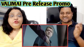 VALIMAI RELEASE PROMO NEW  Ajith Kumar Rakshith Reddy Huma Qureshi  VINOTH  valimai  Reaction [upl. by Seravart]