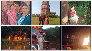 Govardhan ECO Village Palghar l Mini Vrindavan l Yamuna Aarti 🙏 pakhiandmom vrindavandham [upl. by Geraint]