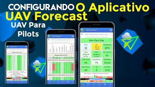 UAV Forecast Configurando o Aplicativo djidrone aplicativouav forecastdrone djibrasil dji [upl. by Yziar]