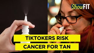 What Are Nasal Tanning Sprays amp Why You Should Avoid Following This TikTok Fad [upl. by Eseerehs438]