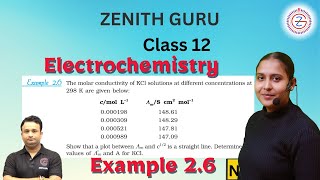 Electrochemistry  Class 12 NCERT  Chapter 2  Example 26  By Nikki Maam [upl. by Iad]